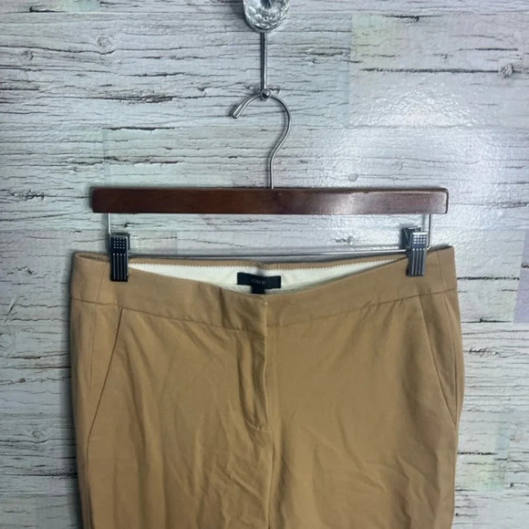 J. Crew Tan  Dress Pants size 4 - Picture 3 of 5